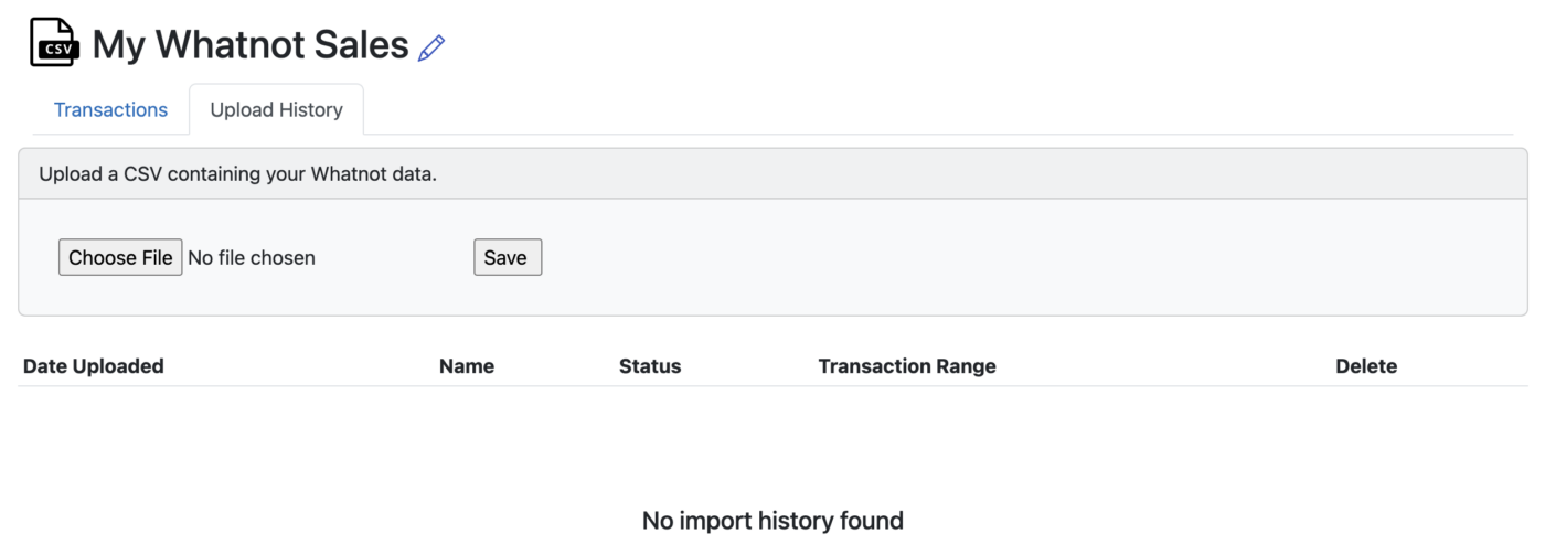 Whatnot Example Recipe Import Whatnot sales history into Seller Ledger - Seller Ledger