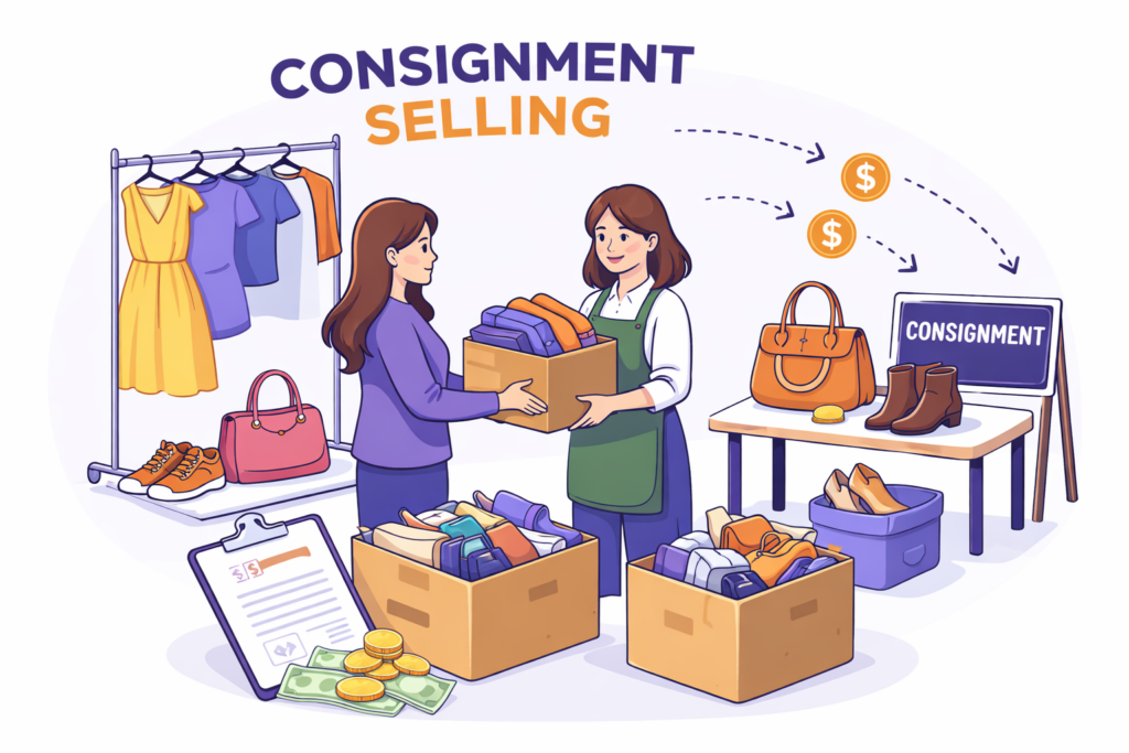Consignment sales